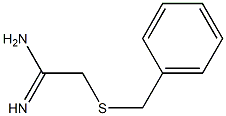 2-(benzylsulfanyl)ethanimidamide Struktur