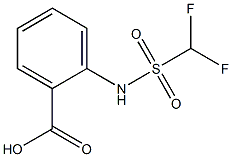 2-(difluoromethanesulfonamido)benzoic acid Struktur