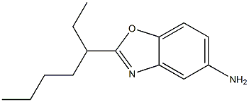 2-(heptan-3-yl)-1,3-benzoxazol-5-amine Struktur