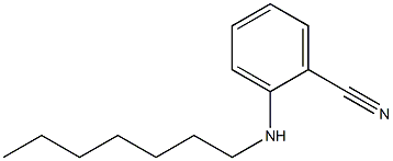 2-(heptylamino)benzonitrile Struktur