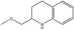 2-(methoxymethyl)-1,2,3,4-tetrahydroquinoline Struktur