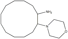 2-(morpholin-4-yl)cyclododecan-1-amine Struktur