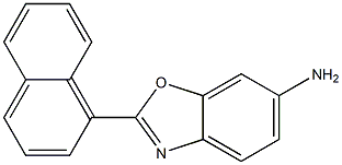 2-(naphthalen-1-yl)-1,3-benzoxazol-6-amine Struktur