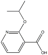 2-(propan-2-yloxy)pyridine-3-carboxylic acid Struktur