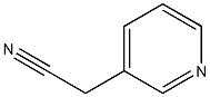 2-(pyridin-3-yl)acetonitrile Struktur