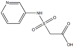 2-(pyridin-3-ylsulfamoyl)acetic acid Struktur