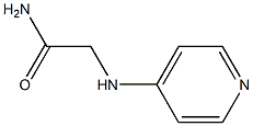 2-(pyridin-4-ylamino)acetamide Struktur