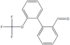 2'-(trifluoromethoxy)-1,1'-biphenyl-2-carbaldehyde Struktur