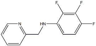 2,3,4-trifluoro-N-(pyridin-2-ylmethyl)aniline Struktur