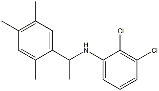 2,3-dichloro-N-[1-(2,4,5-trimethylphenyl)ethyl]aniline Struktur