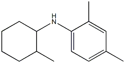 2,4-dimethyl-N-(2-methylcyclohexyl)aniline Struktur