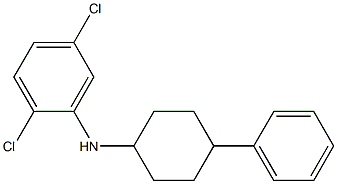 2,5-dichloro-N-(4-phenylcyclohexyl)aniline Struktur