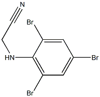 2-[(2,4,6-tribromophenyl)amino]acetonitrile Struktur