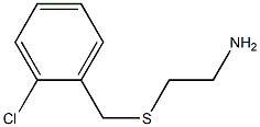 2-[(2-chlorobenzyl)thio]ethanamine Struktur