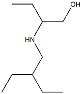 2-[(2-ethylbutyl)amino]butan-1-ol Struktur