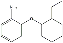 2-[(2-ethylcyclohexyl)oxy]aniline Struktur