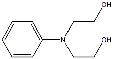 2-[(2-hydroxyethyl)(phenyl)amino]ethan-1-ol Struktur