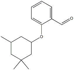 2-[(3,3,5-trimethylcyclohexyl)oxy]benzaldehyde Struktur