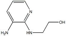 2-[(3-aminopyridin-2-yl)amino]ethan-1-ol Struktur