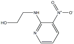 2-[(3-nitropyridin-2-yl)amino]ethan-1-ol Struktur