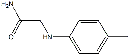 2-[(4-methylphenyl)amino]acetamide Struktur