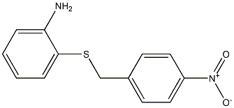 2-[(4-nitrobenzyl)thio]aniline Struktur