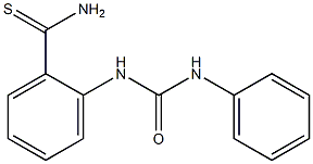 2-[(anilinocarbonyl)amino]benzenecarbothioamide Struktur