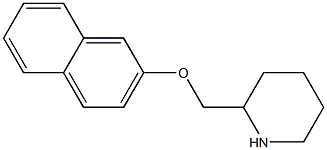 2-[(naphthalen-2-yloxy)methyl]piperidine Struktur