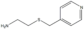 2-[(pyridin-4-ylmethyl)thio]ethanamine Struktur