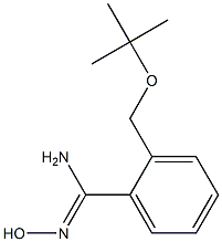 2-[(tert-butoxy)methyl]-N'-hydroxybenzene-1-carboximidamide Struktur