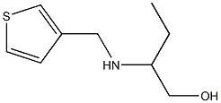 2-[(thiophen-3-ylmethyl)amino]butan-1-ol Struktur