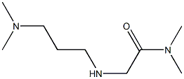 2-{[3-(dimethylamino)propyl]amino}-N,N-dimethylacetamide Struktur