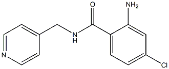 2-amino-4-chloro-N-(pyridin-4-ylmethyl)benzamide Struktur