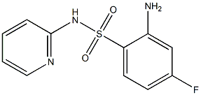 2-amino-4-fluoro-N-(pyridin-2-yl)benzene-1-sulfonamide Struktur