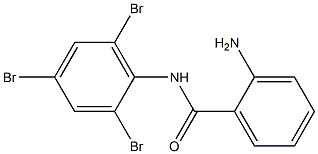 2-amino-N-(2,4,6-tribromophenyl)benzamide Struktur