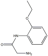 2-amino-N-(2-ethoxyphenyl)acetamide Struktur