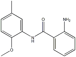 2-amino-N-(2-methoxy-5-methylphenyl)benzamide Struktur