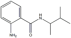 2-amino-N-(3-methylbutan-2-yl)benzamide Struktur