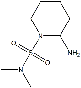 2-amino-N,N-dimethylpiperidine-1-sulfonamide Struktur