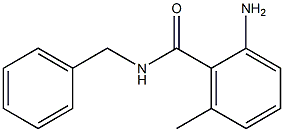 2-amino-N-benzyl-6-methylbenzamide Struktur