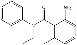 2-amino-N-ethyl-6-methyl-N-phenylbenzamide Struktur