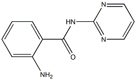 2-amino-N-pyrimidin-2-ylbenzamide Struktur