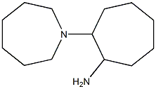 2-azepan-1-ylcycloheptanamine Struktur