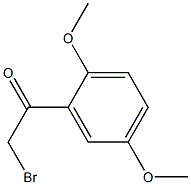 2-bromo-1-(2,5-dimethoxyphenyl)ethan-1-one Struktur