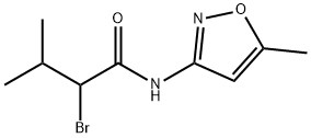 2-bromo-3-methyl-N-(5-methyl-1,2-oxazol-3-yl)butanamide Struktur