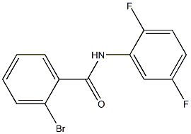 2-bromo-N-(2,5-difluorophenyl)benzamide Struktur