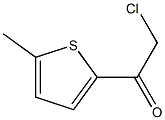 2-chloro-1-(5-methylthiophen-2-yl)ethan-1-one Struktur