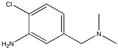 2-chloro-5-[(dimethylamino)methyl]aniline Struktur