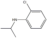 2-chloro-N-(propan-2-yl)aniline Struktur