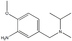 2-methoxy-5-{[methyl(propan-2-yl)amino]methyl}aniline Struktur